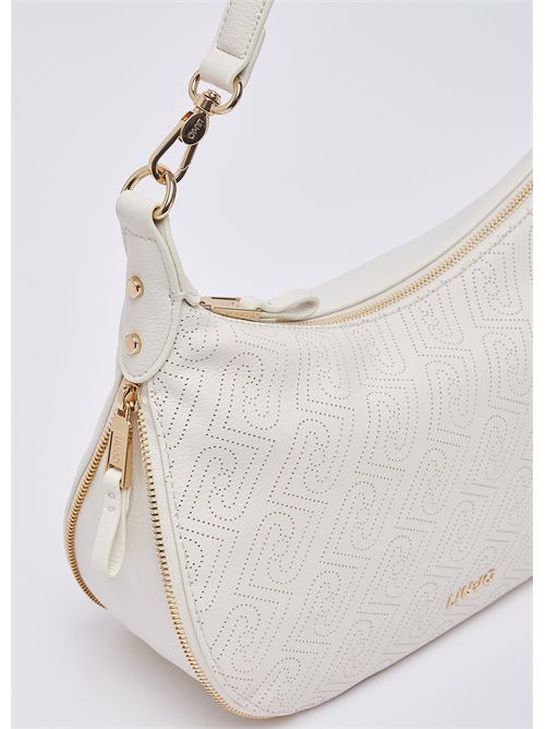Borsa hobo media con logo monogram LIU JO | AA6133ES026/X0459